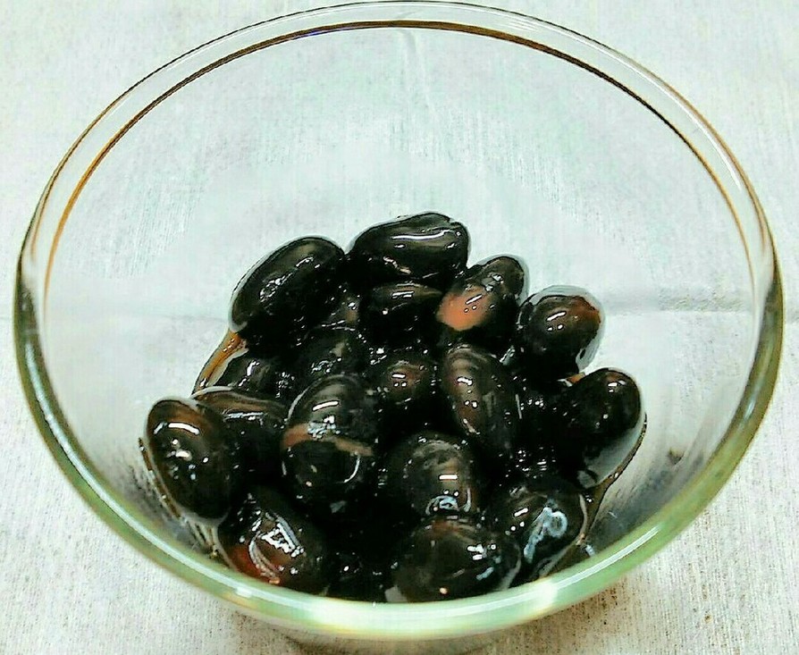 低糖質黒豆の煮豆の画像