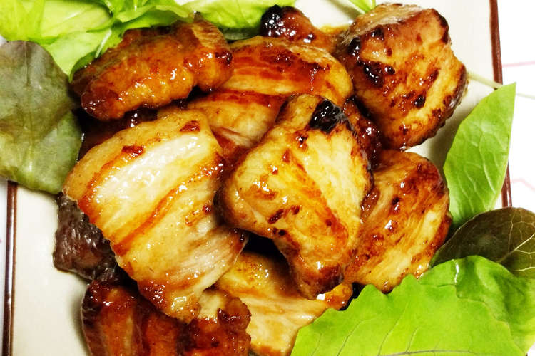 手軽に三枚肉旨煮 豚バラ肉 2 3人分 レシピ 作り方 By Nakarizu クックパッド 簡単おいしいみんなのレシピが372万品