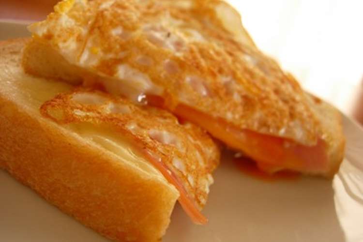 フライパンでハムチーズエッグトースト レシピ 作り方 By ユミころ クックパッド 簡単おいしいみんなのレシピが363万品