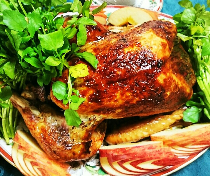 風味豊かなローストターキーのレシピ