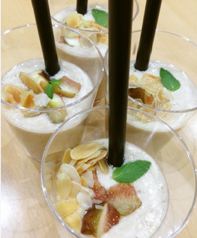 美肌!いちじくのヨーグルトスムージー