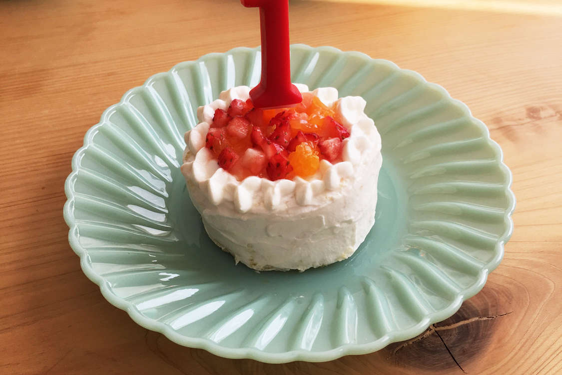 １歳お誕生日 離乳食ケーキ ベビーダノン レシピ 作り方 By Om クックパッド 簡単おいしいみんなのレシピが379万品