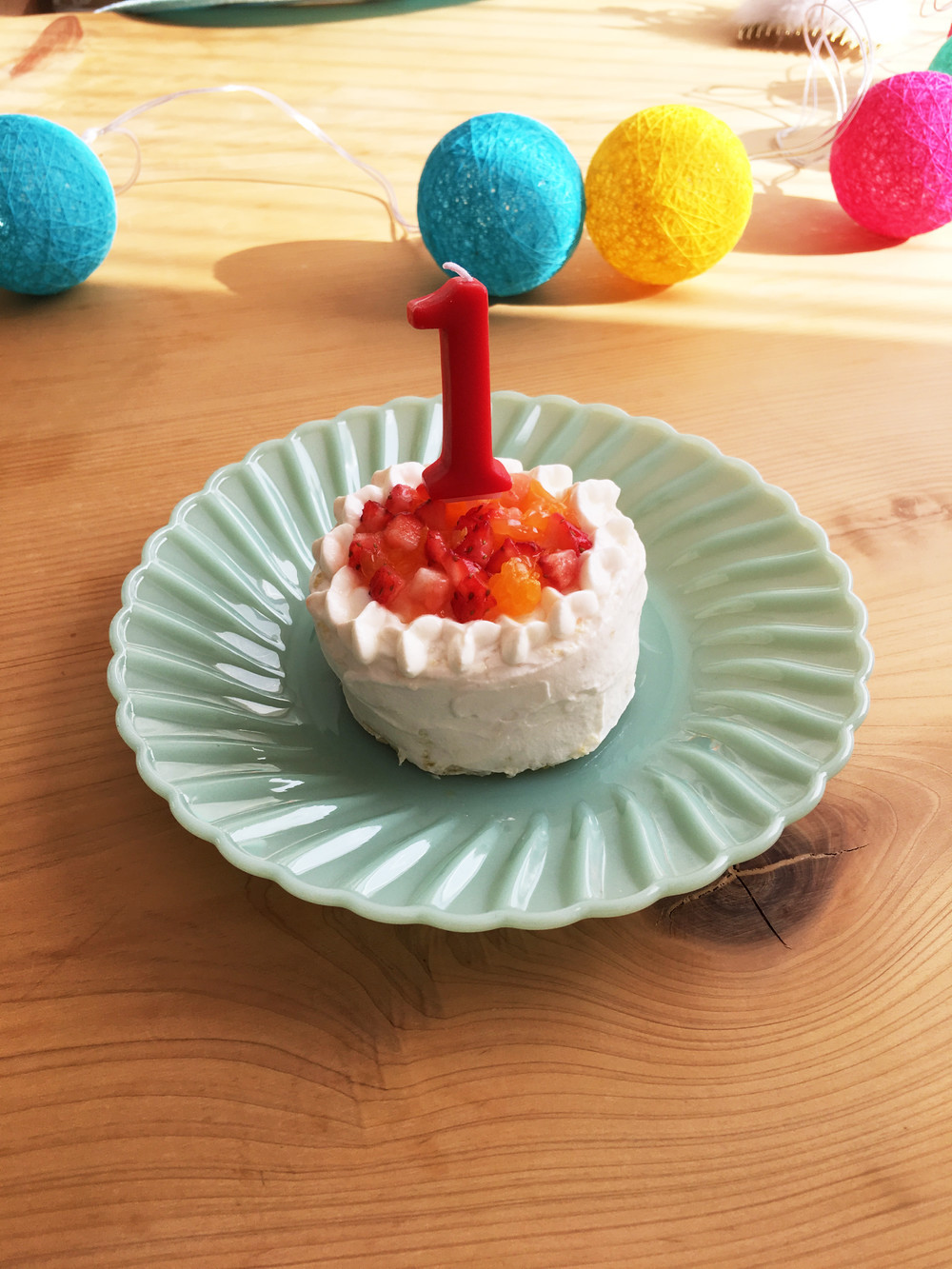 １歳お誕生日 離乳食ケーキ ベビーダノン レシピ 作り方 By Om クックパッド 簡単おいしいみんなのレシピが350万品