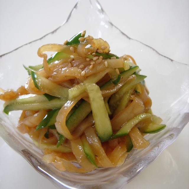 くらげときゅうりの中華サラダ レシピ 作り方 By Yuzumaman クックパッド 簡単おいしいみんなのレシピが373万品