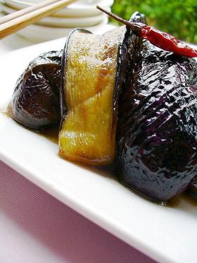 秋ナスの甘辛焼き