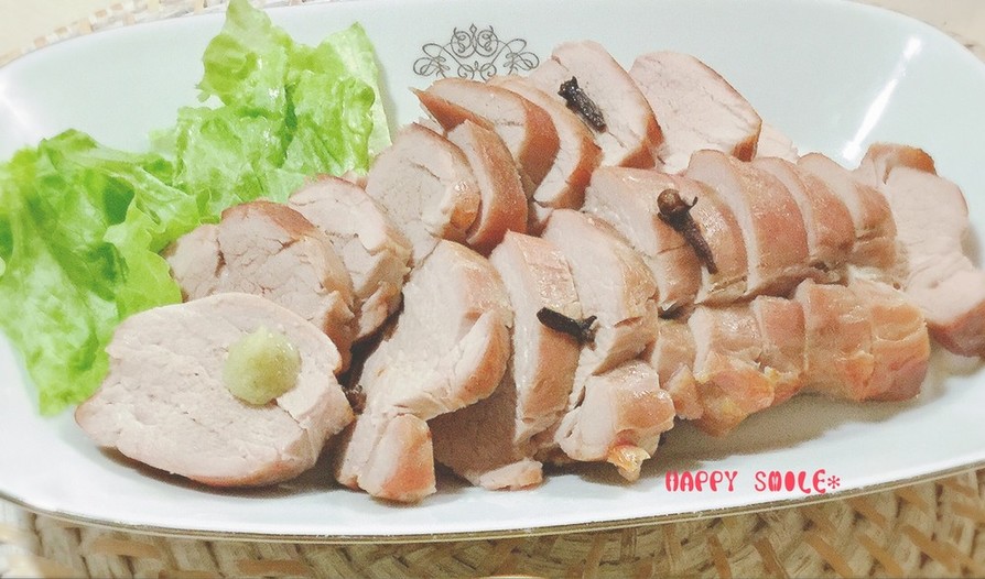 和を意識した豚ヒレ肉のハム♡の画像
