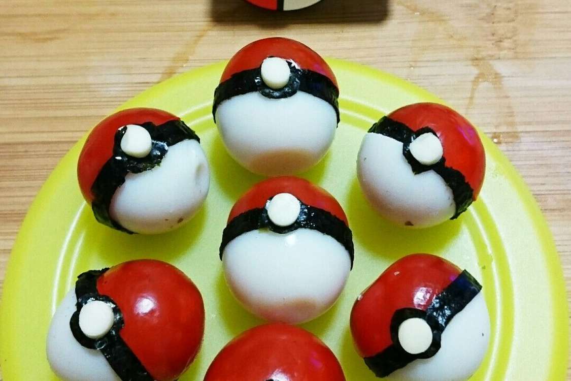 簡単 モンスターボール ポケモンキャラ弁 レシピ 作り方 By くみにゃん クックパッド 簡単おいしいみんなのレシピが379万品