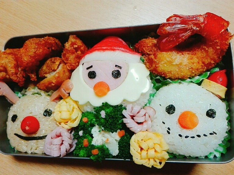 クリスマス弁当の画像