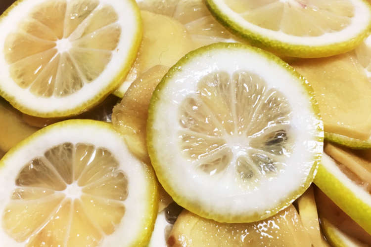 レモンと生姜のはちみつ漬け レシピ 作り方 By 菜つ実 ミ クックパッド