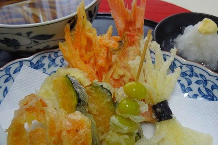 冬至の七草de天婦羅うどん レシピ 作り方 By Nyaop クックパッド 簡単おいしいみんなのレシピが356万品