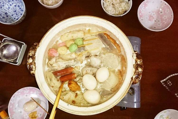 時短 冷凍技で大根染みてる裏技土鍋おでん レシピ 作り方 By あやかママ0905 クックパッド 簡単おいしいみんなのレシピが356万品