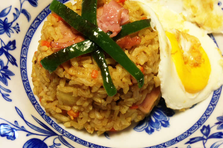 タイ米 カレーガパオライス レシピ 作り方 By クックw3ffc9 クックパッド