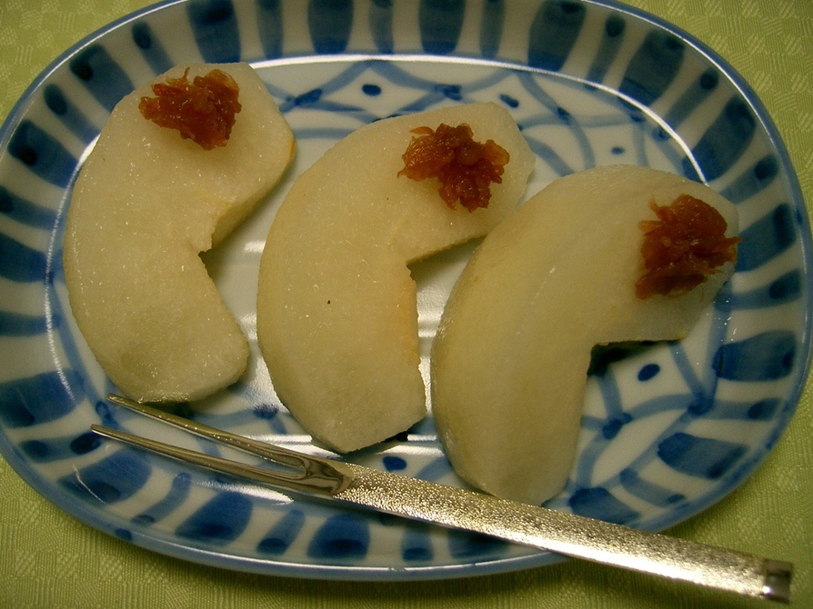 疲れが吹き飛ぶ梨の食べ方の画像