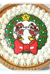 コストコのタルトでクリスマスケーキ★