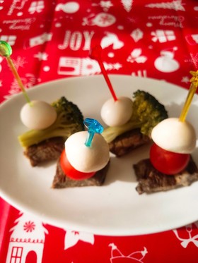 クリスマス♡ピンチョス