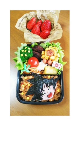 料理下手さんの保育園弁当(悟天くん)