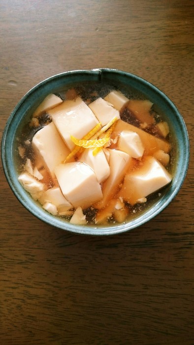 あっと言う間のトロトロ豆腐の写真
