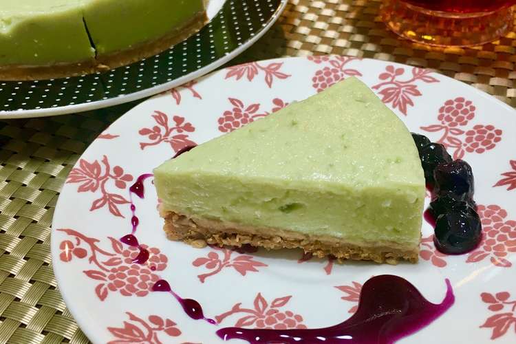 カラダ喜ぶアボカドチーズケーキ レシピ 作り方 By ひつじぷーどるん クックパッド