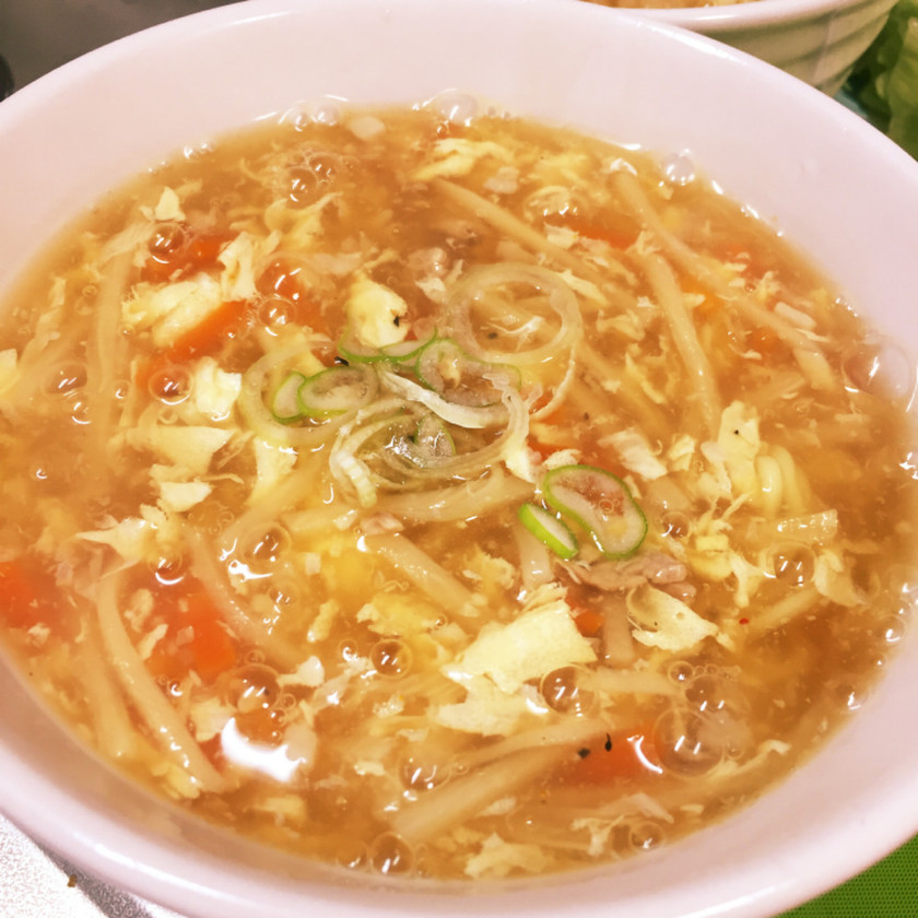 酸辣湯スープ by sibaaa 【クックパッド】 簡単おいしいみんなのレシピが355万品