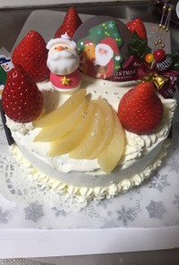 クリスマスケーキ18cm×1台分