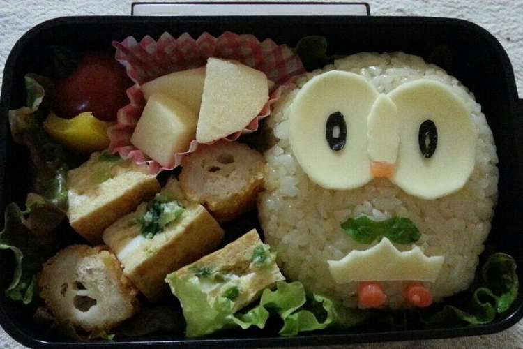 ポケモンキャラ弁 モクロー レシピ 作り方 By いちごカフェゆこ クックパッド