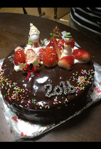 クリスマスケーキ☆チョコケーキ