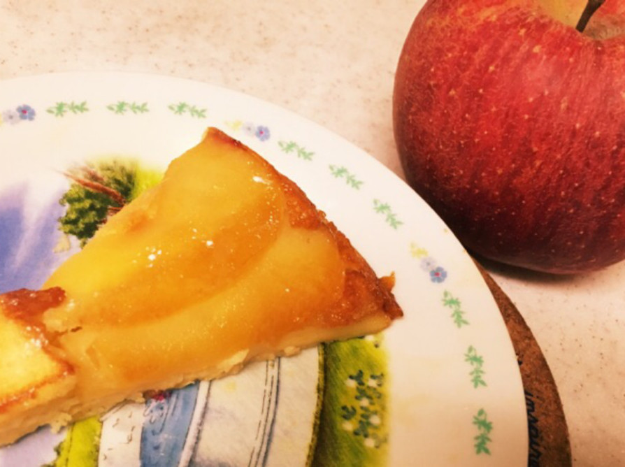 『タルトタタン風』りんごのホットケーキ♥の画像