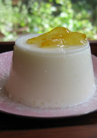 オリゴ糖de柚子ヨーグルトプリン