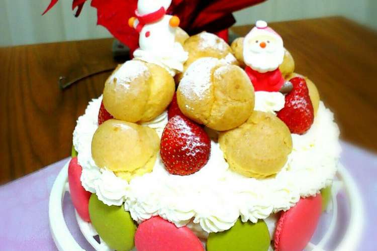 簡単に豪華 クリスマスケーキ レシピ 作り方 By さなはなちゃん クックパッド