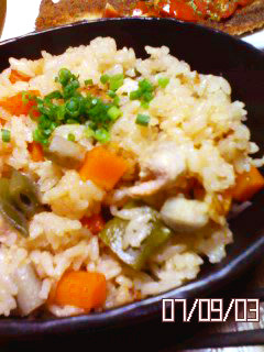 炊き込みご飯 スタンダード。