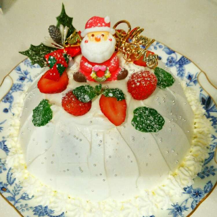 X'mas☆初めてでも簡単ドームケーキ★