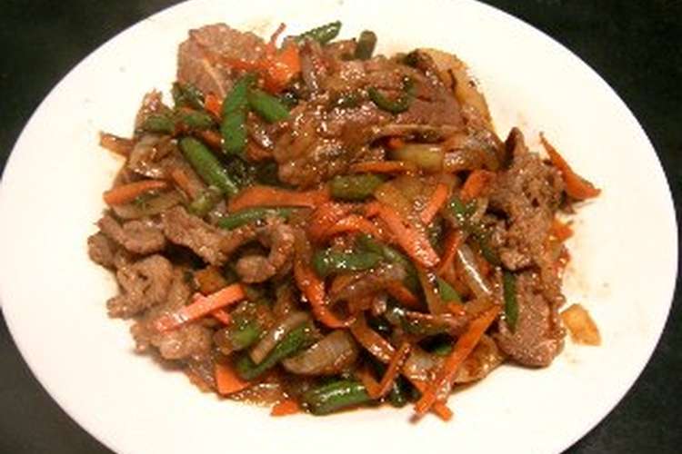 日本亭の味 牛スタミナ焼肉 レシピ 作り方 By ひできち クックパッド