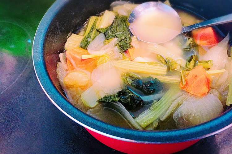 セロリで深みある野菜スープ レシピ 作り方 By お料理日記始めました クックパッド 簡単おいしいみんなのレシピが357万品