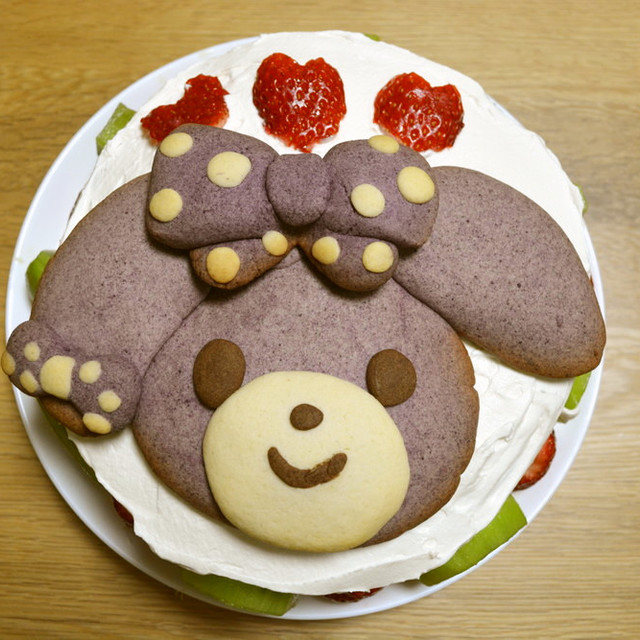 ぼんぼんりぼん クッキーonケーキ レシピ 作り方 By Yukiyoto クックパッド