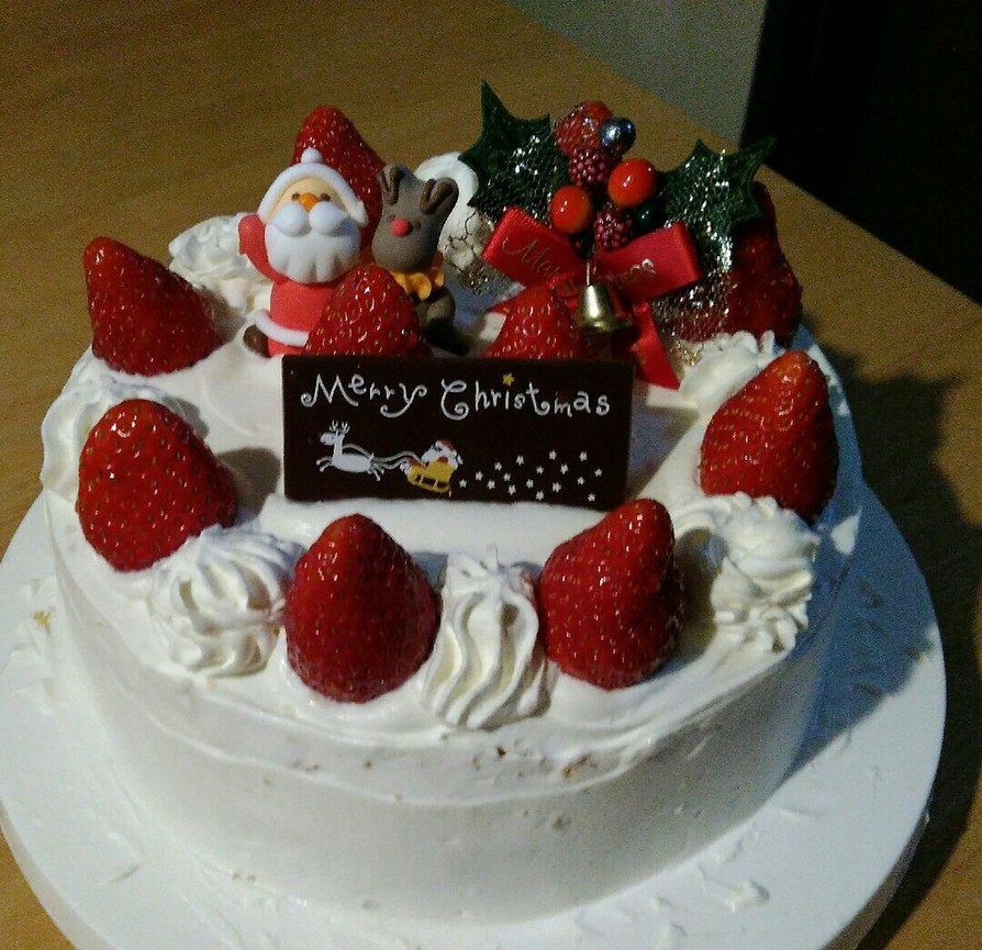 ☆クリスマスデコレーションケーキ☆の画像