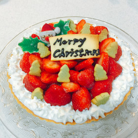 クリスマスケーキ☆いちごタルト
