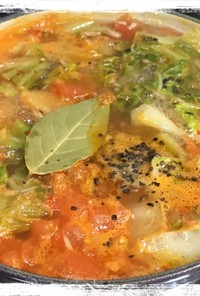 ピリ辛野菜スープ『ダイエット』