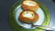 クリスマスデコ♪♪ハムチーズロールの写真