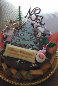 クリスマス★チョコレートケーキ