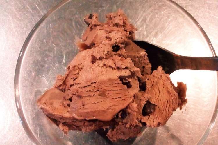 余った生クリームで 簡単チョコアイス レシピ 作り方 By そらのすけ クックパッド 簡単おいしいみんなのレシピが352万品