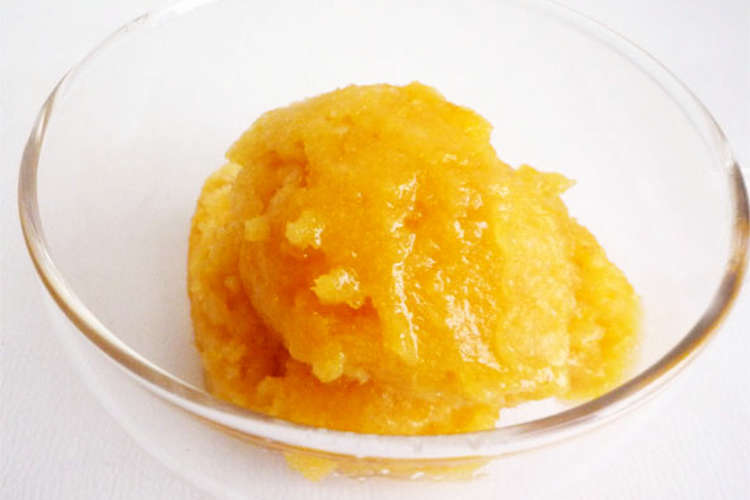 あんずシャーベット レシピ 作り方 By Liqueur クックパッド 簡単おいしいみんなのレシピが357万品