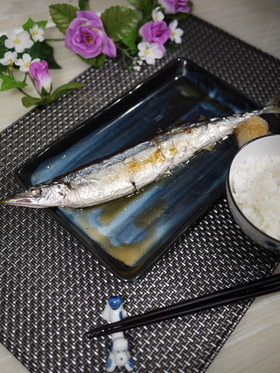 秋の味覚♪簡単なサンマの食べ方