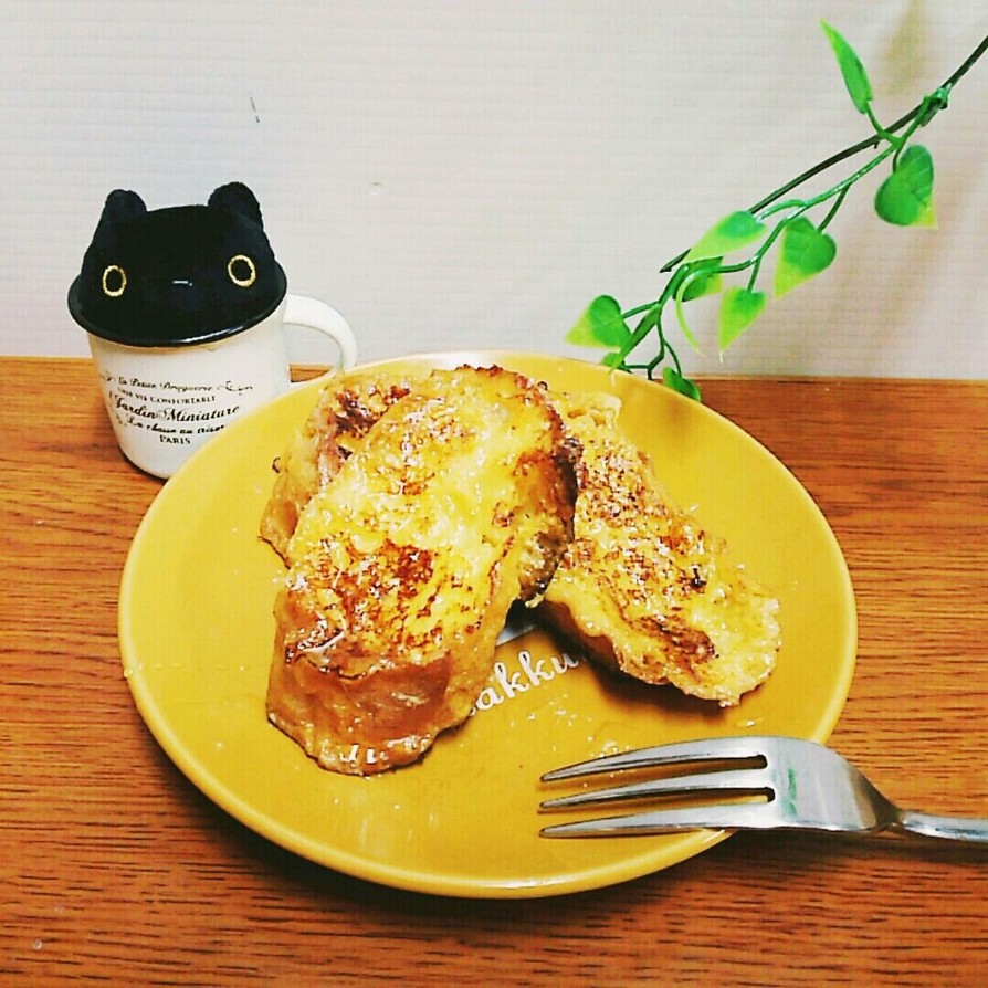 朝食に！フレンチトースト【簡単】