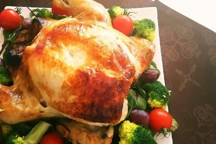 クリスマスチキンとソース レシピ 作り方 By Ayska クックパッド 簡単おいしいみんなのレシピが360万品