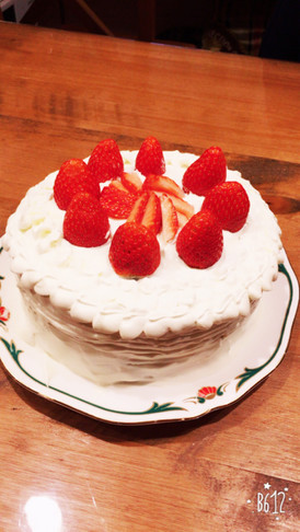 初心者がつくる! クリスマスケーキ