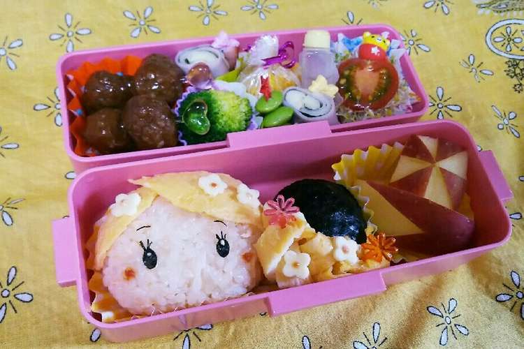 キャラ弁 ラプンツェル弁当 レシピ 作り方 By Sakuraさくら クックパッド 簡単おいしいみんなのレシピが352万品