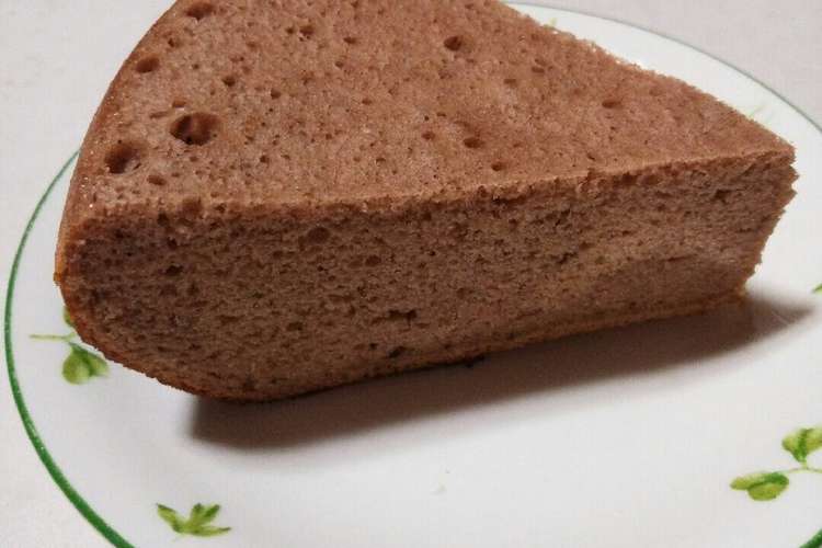炊飯器 チョコ ココア シフォンケーキ レシピ 作り方 By 黒ピコ クックパッド 簡単おいしいみんなのレシピが350万品