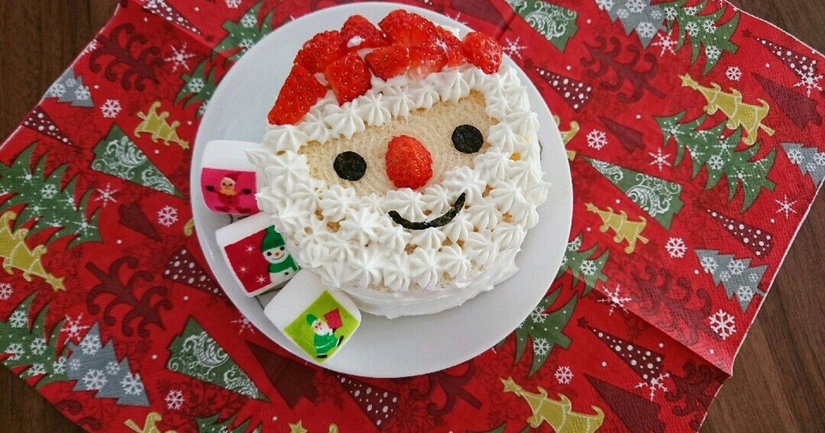 1歳からのクリスマスケーキ レシピ 作り方 By はなpi クックパッド 簡単おいしいみんなのレシピが363万品