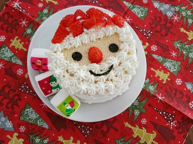 1歳からのクリスマスケーキ レシピ 作り方 By はなpi クックパッド