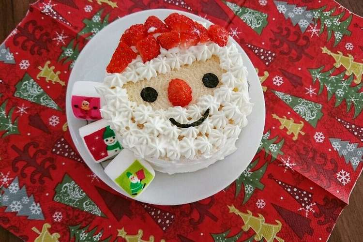 1歳からのクリスマスケーキ レシピ 作り方 By はなpi クックパッド